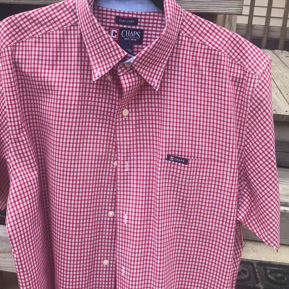 Red plaid shirt | shirt sleeve casual shirt